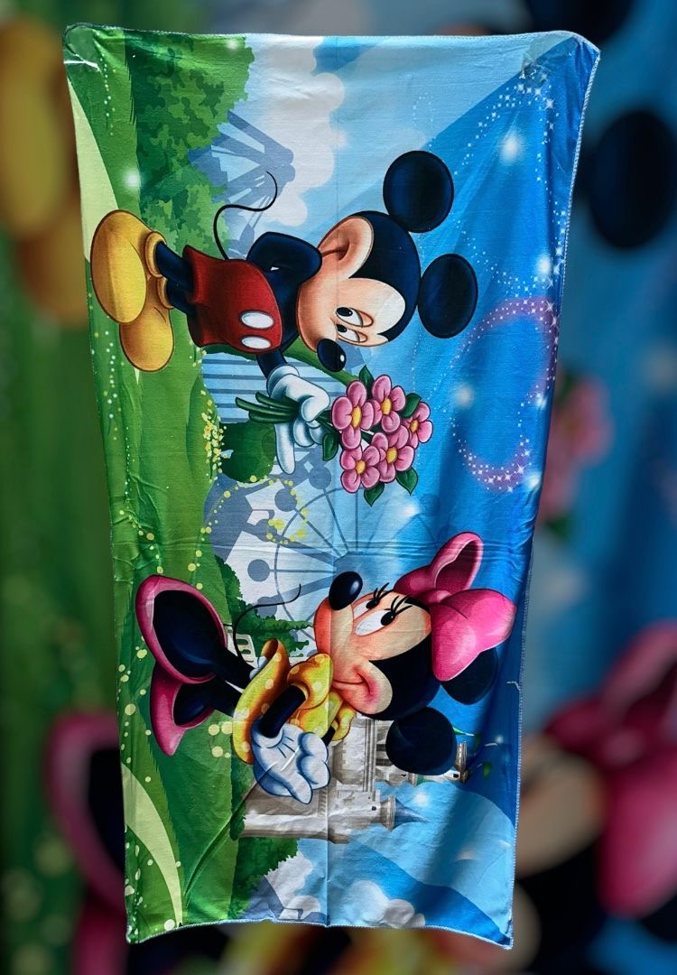 TOALLA ANIMADA DISNEY 80X150CM