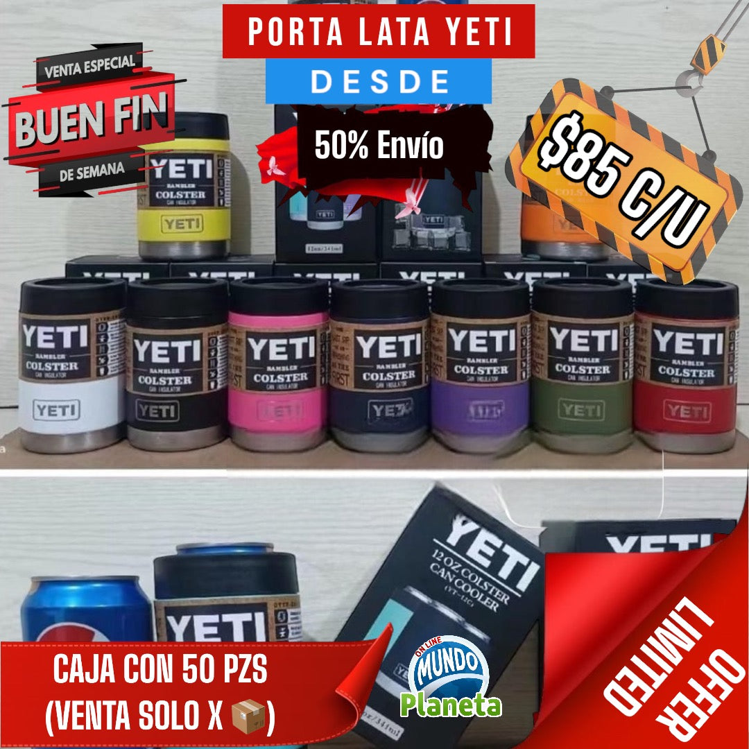 PORTA LATA YETI (VENTA DESDE 1 PZA)