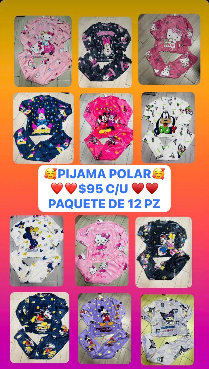 PIJAMA POLAR UNITALLA