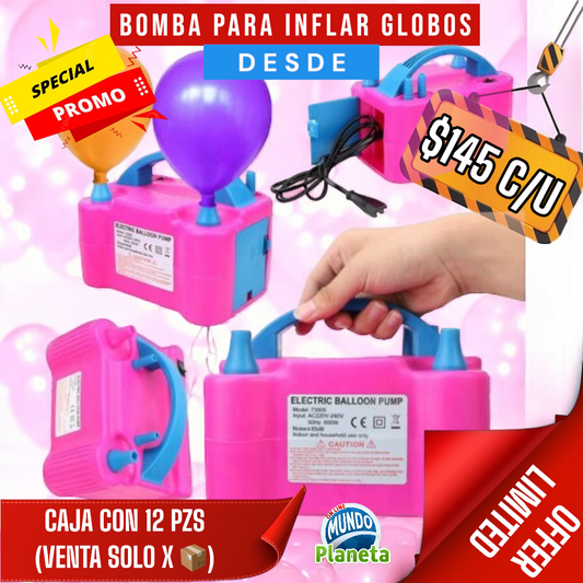 BOMBA PARA INFLAR GLOBOS